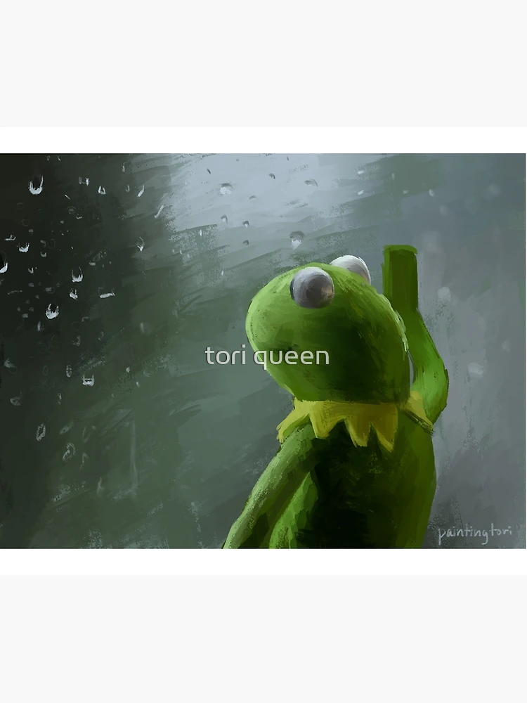 KERMIT SHEET!! DAMNGOOD ダムグッド Kermit Hermit Tarot Card Art: Whimsical Digital Print (digital