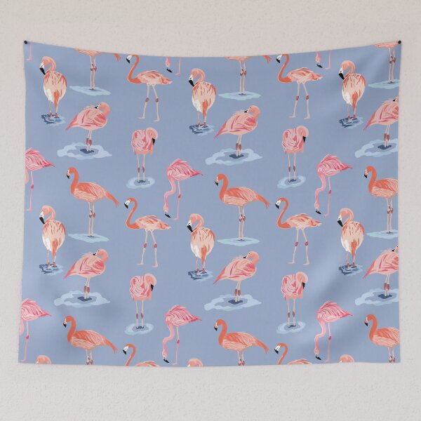 Item preview, Flamingos designed and sold by ArtofACoonhound.