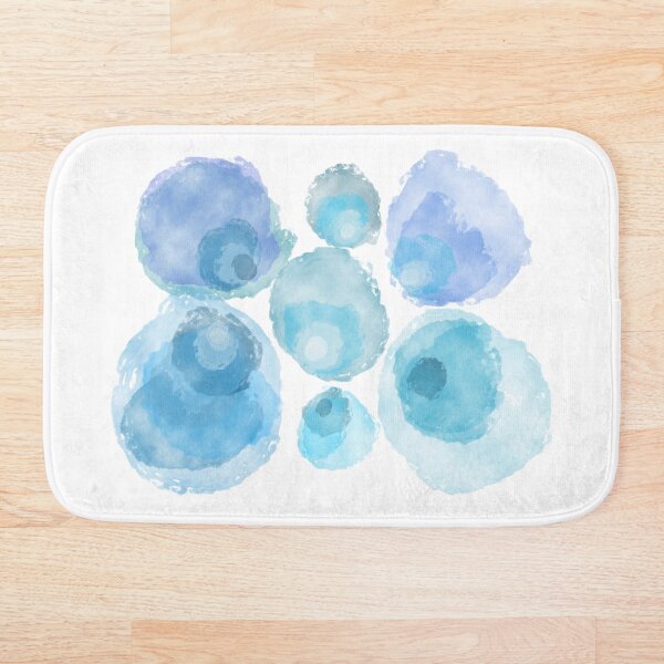 Item preview, Blue watercolor paint designed and sold by BatholomewMat.