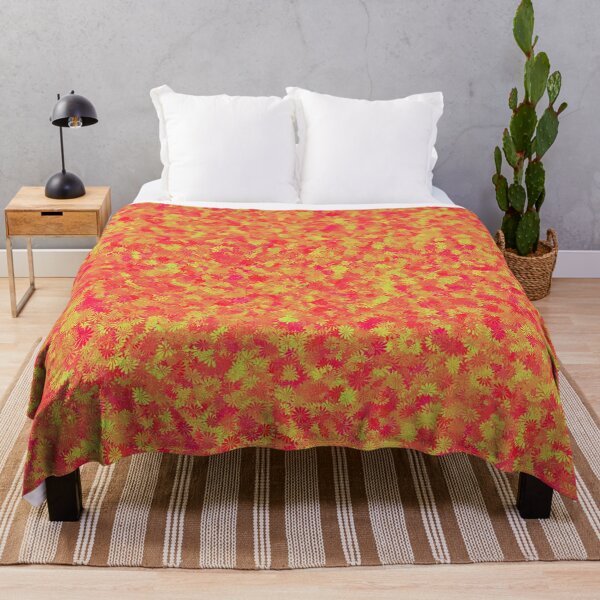 Item preview, Floral Red Yellow designed and sold by oxoxoxo.