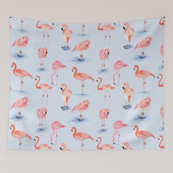 Item preview, Flamingos designed and sold by ArtofACoonhound.