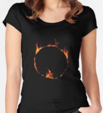 The Dark Sign: Mark of the Dead Women's Fitted Scoop T-Shirt