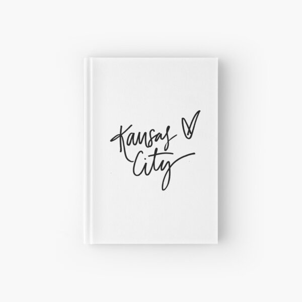 Kansas City Lettering Hardcover Journal