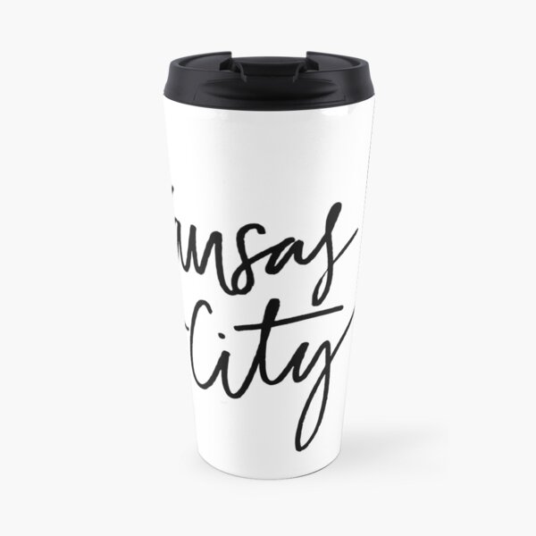 Kansas City Lettering Travel Mug