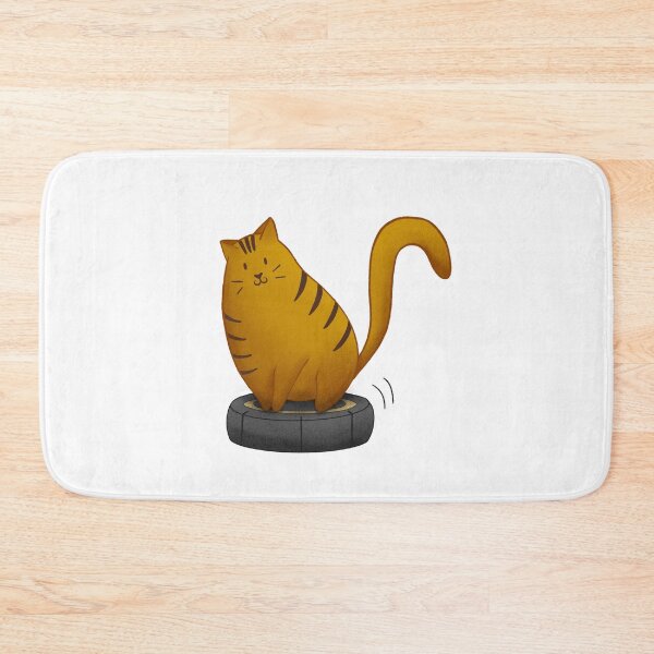 Item preview, Funny cat cleaning the house with a vacuum cleaner designed and sold by truffleivy.