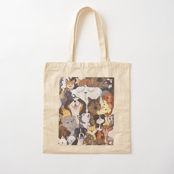 Pupper Party Cotton Tote Bag
