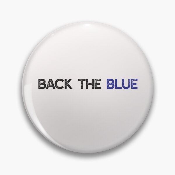 Item preview, back the blue designed and sold by thewiki lock.
