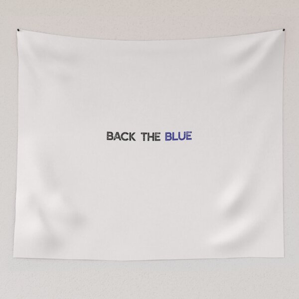 Item preview, back the blue designed and sold by thewiki lock.