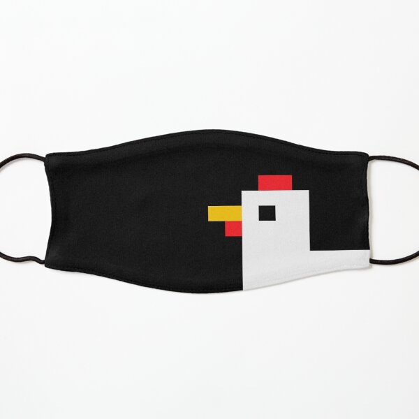 Pixel Chicken Kids Mask