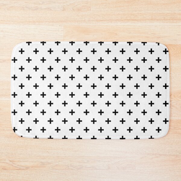 Item preview, Swiss Cross Black designed and sold by Susan Link.