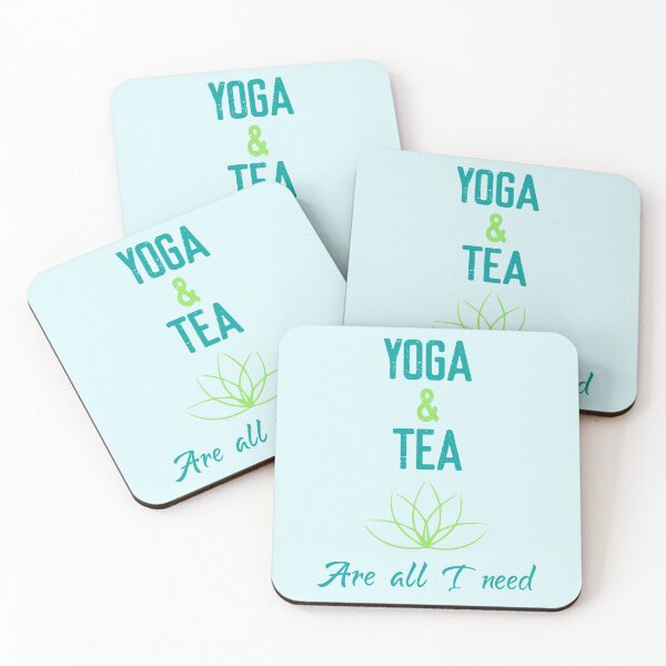 Item preview, Yoga & Tea are all I need Van Beach designed and sold by aminosile.