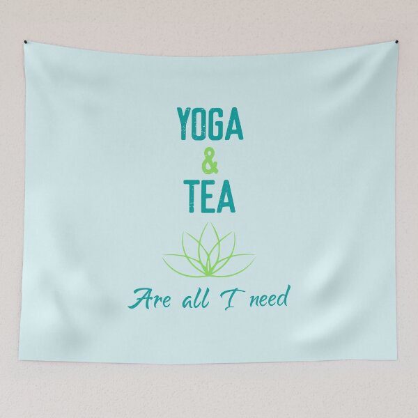 Item preview, Yoga & Tea are all I need Van Beach designed and sold by aminosile.