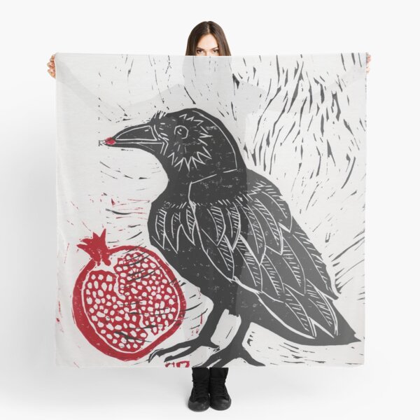 Item preview, Raven and Pomegranate  designed and sold by Stacie Arellano.