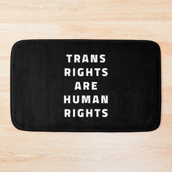 Item preview, Trans Rights Are Human Rights (Black) designed and sold by quoteedesigns.