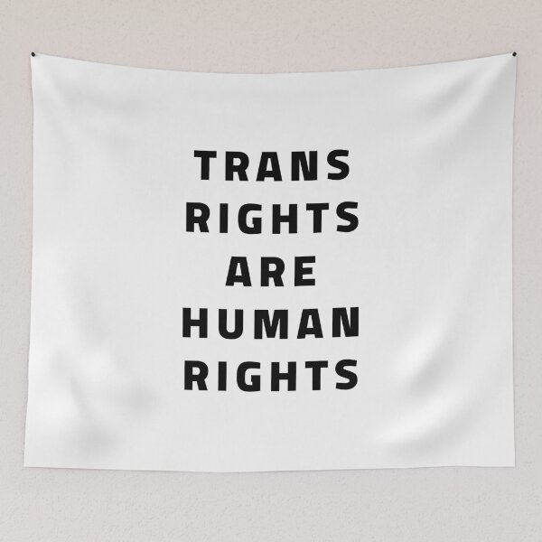 Item preview, Trans Rights Are Human Rights designed and sold by quoteedesigns.