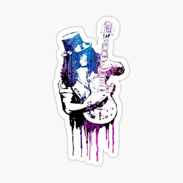 GNR Slash luminescent design Sticker