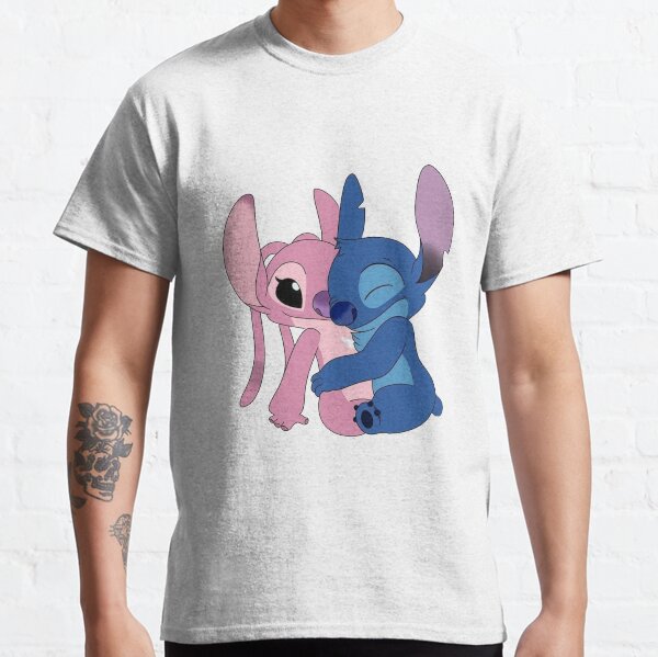 puntada y abrazo de ángel Camiseta clásica