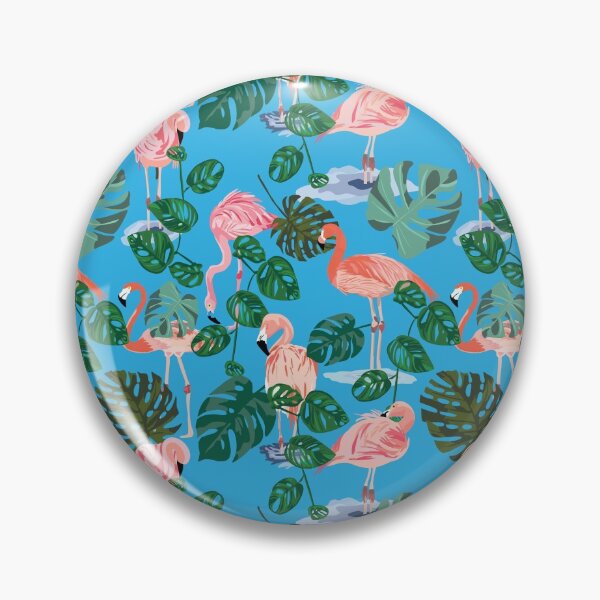 Item preview, Tropical Flamingo designed and sold by ArtofACoonhound.