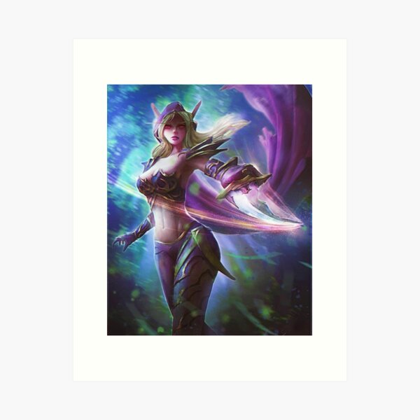 Sylvanas Windrunner Art Print