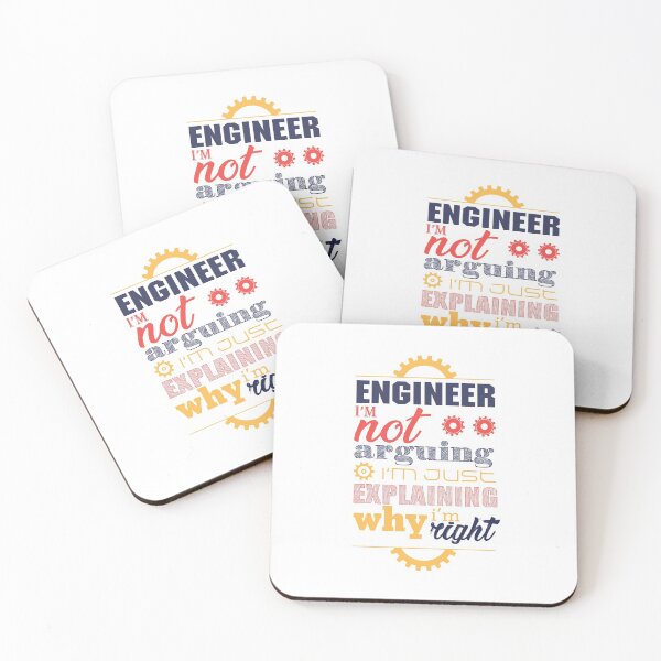 Item preview, Funny Engineer I'm Not Arguing I'm Just Explaining Why I'm Right designed and sold by Rott515.