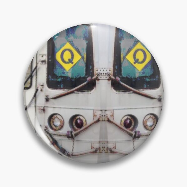 Item preview, Double Vision Edit of the Q Train NY designed and sold by bipolarvirgoart.