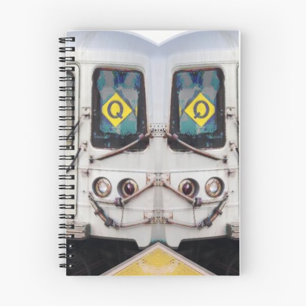 Item preview, Double Vision Edit of the Q Train NY designed and sold by bipolarvirgoart.