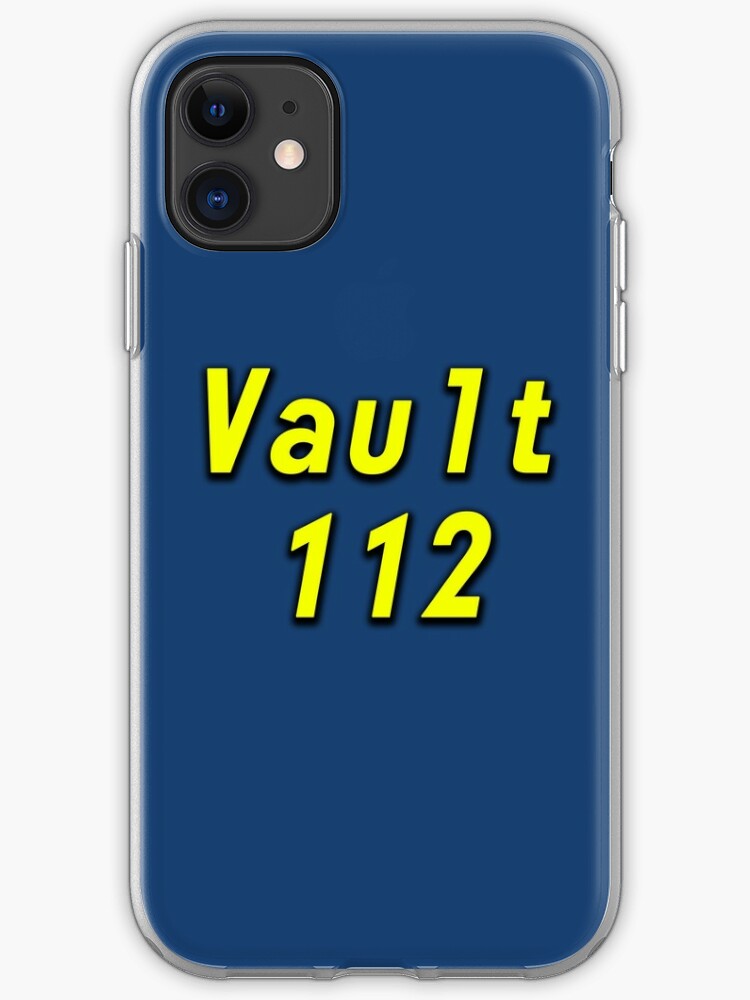 Vault 112 Iphone Case Cover By Liamsux Redbubble