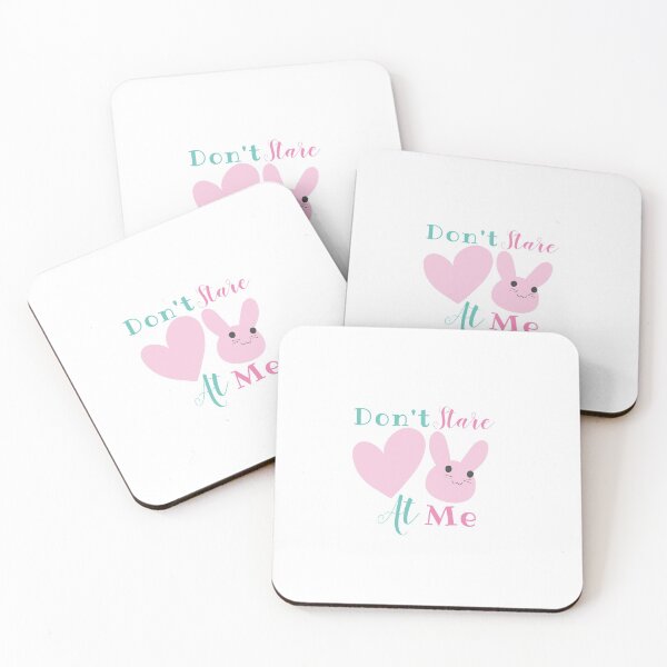 Item preview, dont, dont stare at me, stare, funny, me, black, black and white, introvert, quotes, black designed and sold by BIZARRE PRINTS.
