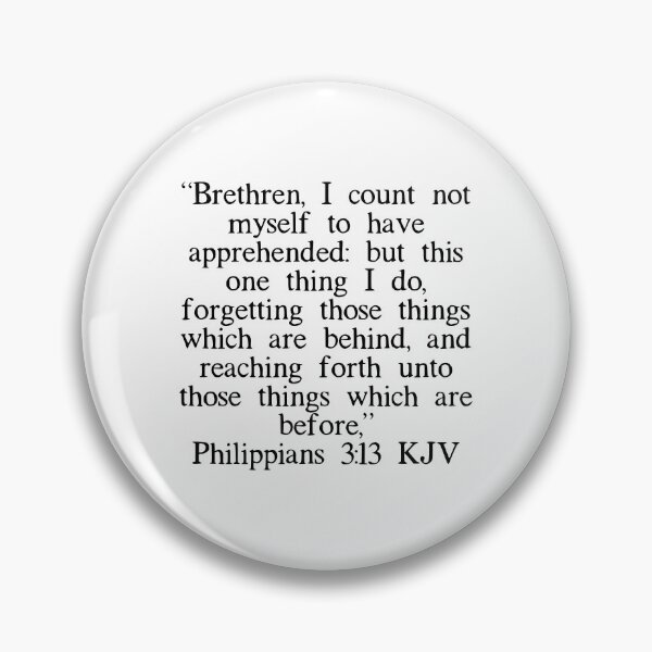 Item preview, Philippians 3:13 designed and sold by IBMClothing.