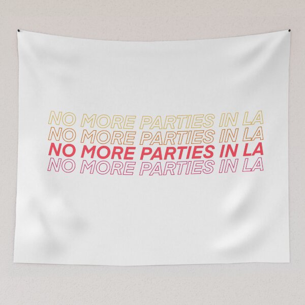 Item preview, No More Parties In LA designed and sold by stickerlocker.
