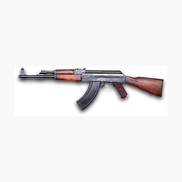 Kalashnikov assault rifle - Автомат Калашникова Photographic Print
