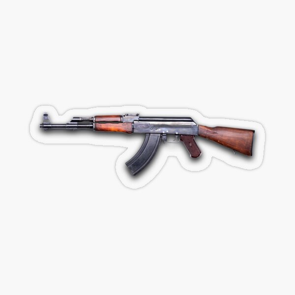 Kalashnikov assault rifle - Автомат Калашникова Transparent Sticker