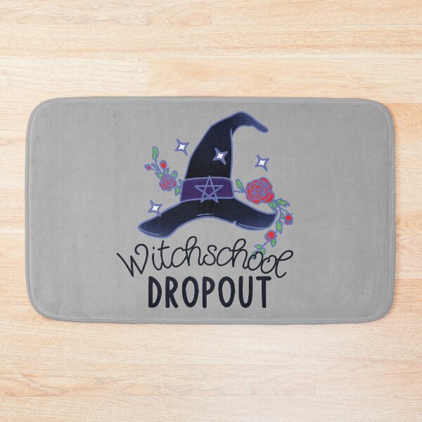 Item preview, Witchschool Dropout, Magical Witch Hat with Roses designed and sold by OneEyeShop.