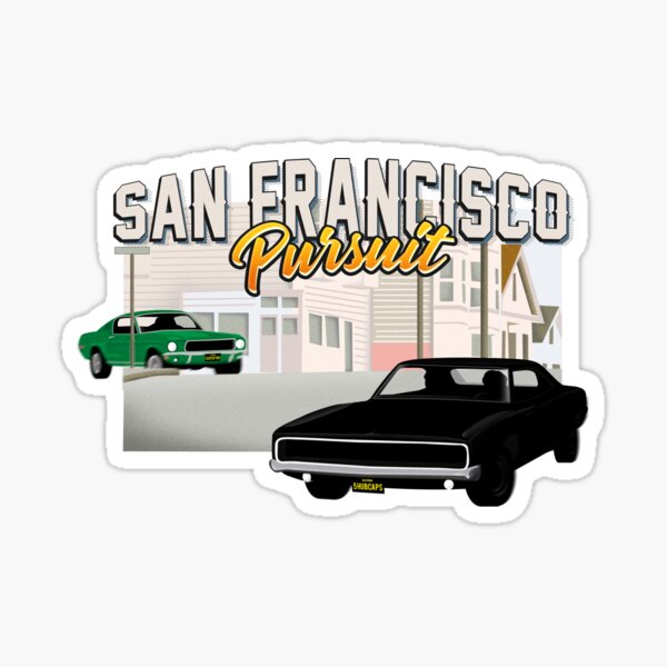 Poursuite de San Francisco Sticker