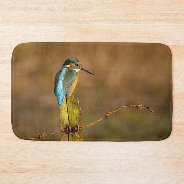 Item preview, Kingfisher on Fencepost designed and sold by Alec Stewart.