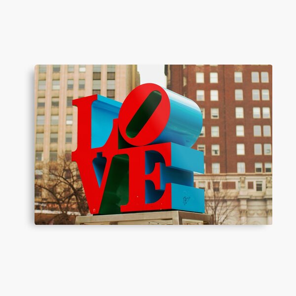 LOVE Metal Print