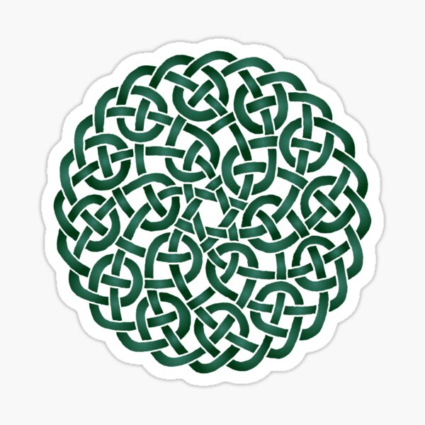 “Nudo celta” Sticker for Sale by tudi | Redbubble