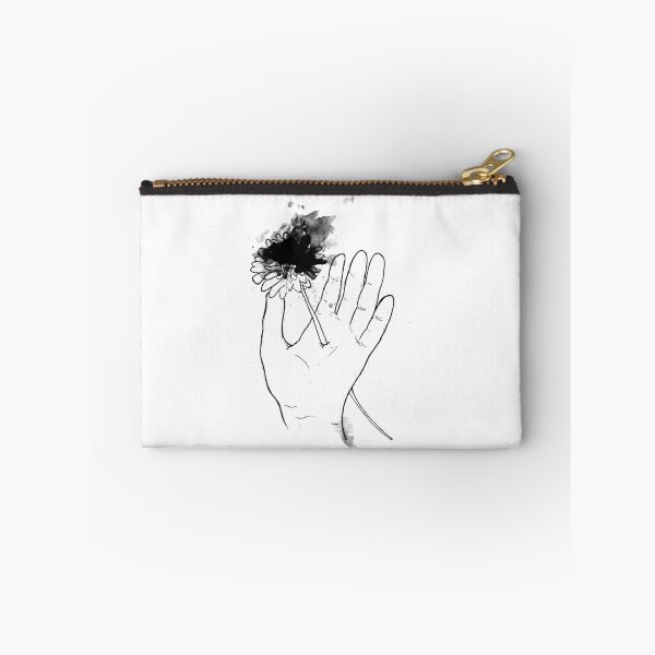 Item preview, A flower through the hand designed and sold by GlowDoodles.