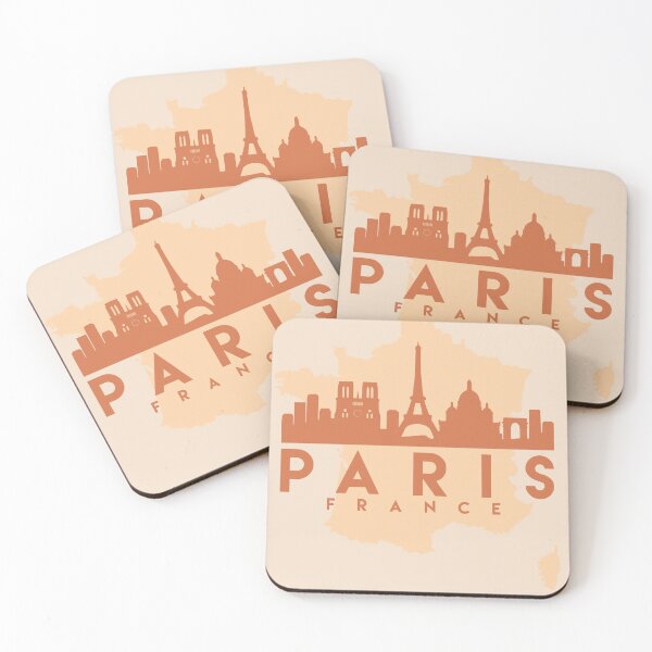 Item preview,  France make up this amazing art piece. A great gift for anybody that has love for this city. designed and sold by deificusArt.