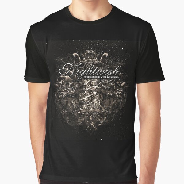 Most Popular Music Metal Simfoni Nightwish Nasi Power Metal Band Symphonic Trending Uduk International Music Folk Metal Graphic T-Shirt
