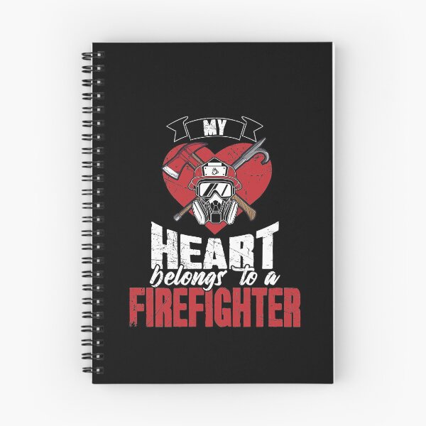 Item preview, Firefighter Wife My Heart Belongs To A Firefighter designed and sold by Captain Mood.