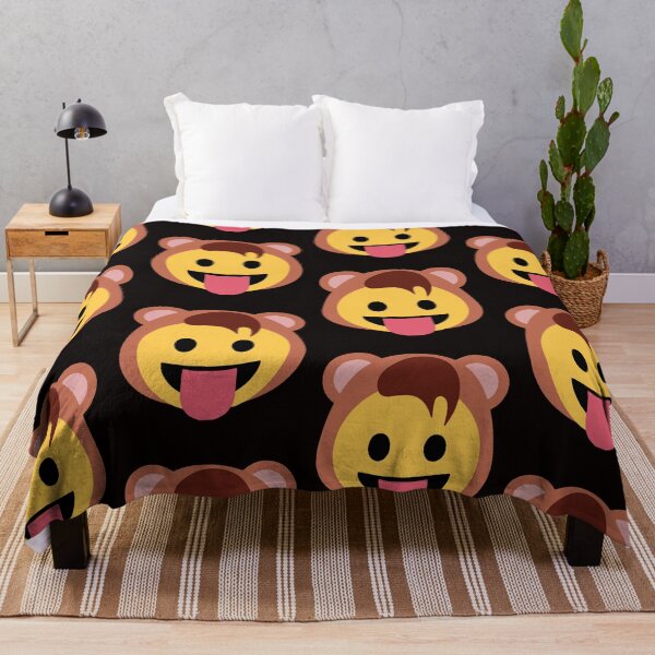 Item preview, bear Emoji Costume Tongue out designed and sold by Rustic Valley Studio.