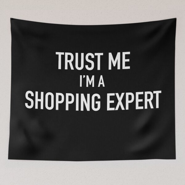 Item preview, Trust me I’m a shopping expert designed and sold by PG Illustration.