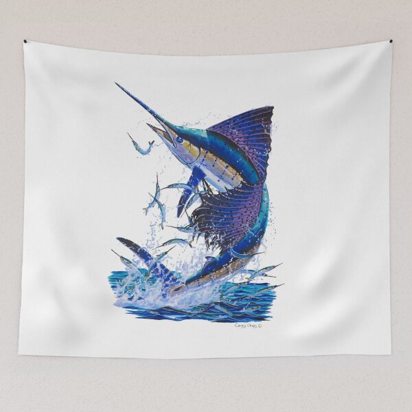 Item preview, Sailfish and ballyhoo designed and sold by Carey Chen.