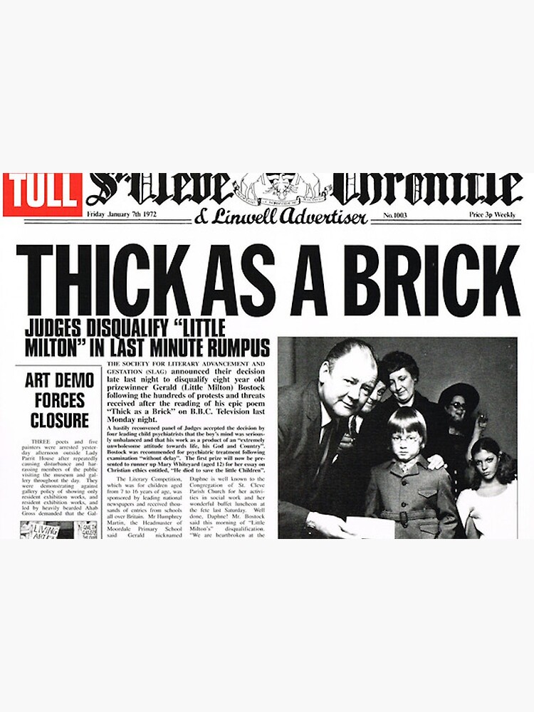 Jethro Tull - Thick As A Brick by Lightning-63