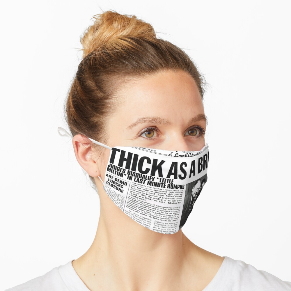 Jethro Tull - Thick As A Brick Mask