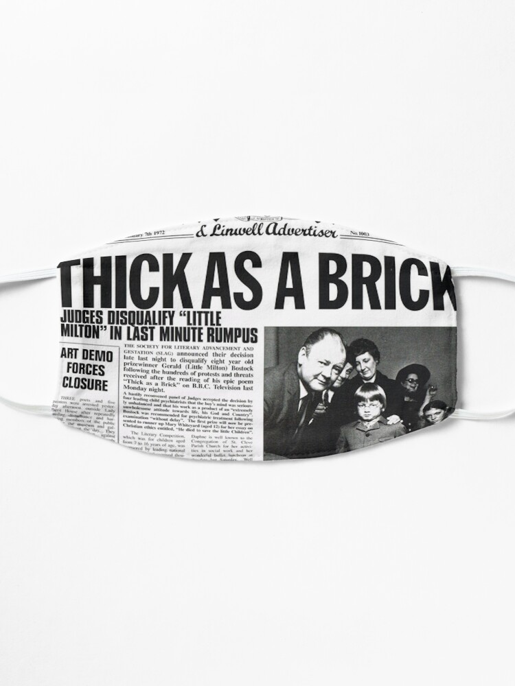 Alternate view of Jethro Tull - Thick As A Brick Mask