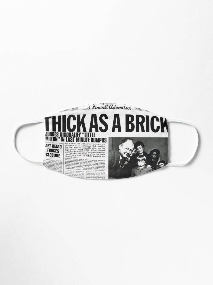 Alternate view of Jethro Tull - Thick As A Brick Mask