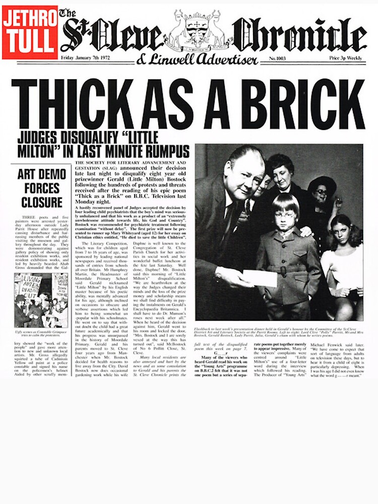 Jethro Tull - Thick As A Brick by Lightning-63