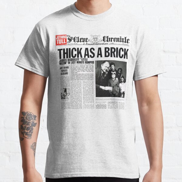 Jethro Tull - Thick As A Brick Classic T-Shirt